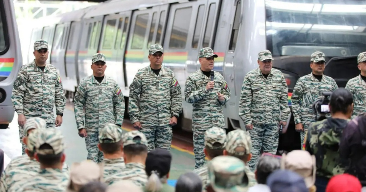 Venezuela's regime defense minister calls the U.S. "arrogant and overbearing."