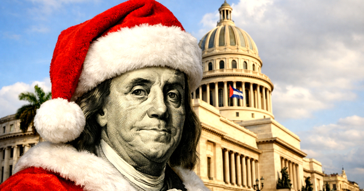 “Not even the dollar moves on Christmas Eve”: Cuban informal market wakes up unchanged