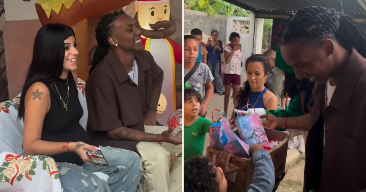 Velito the Jester Brings Holiday Cheer to Cuban Neighborhood Kids: "A Reality Seen Only in Movies for Many"