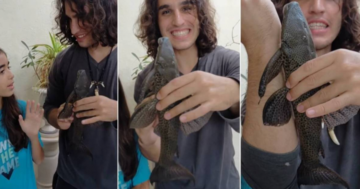 Young Cuban Veterinarian Highlights Unusual Invasive Fish in Cuba