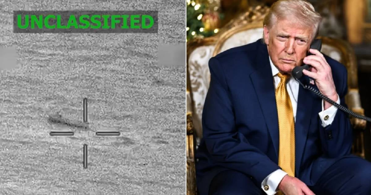 U.S. Forces Target Alleged Drug Trafficking Boat in Pacific Ocean