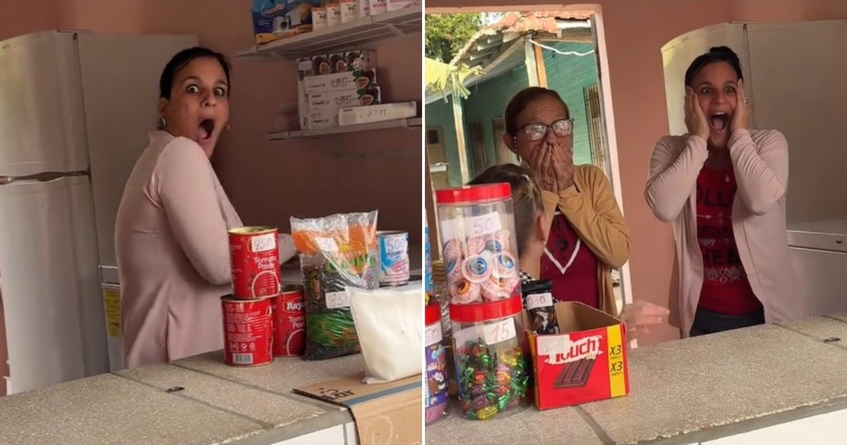 Cuban Woman Surprises Mother with Visit: "Her Face Said It All"