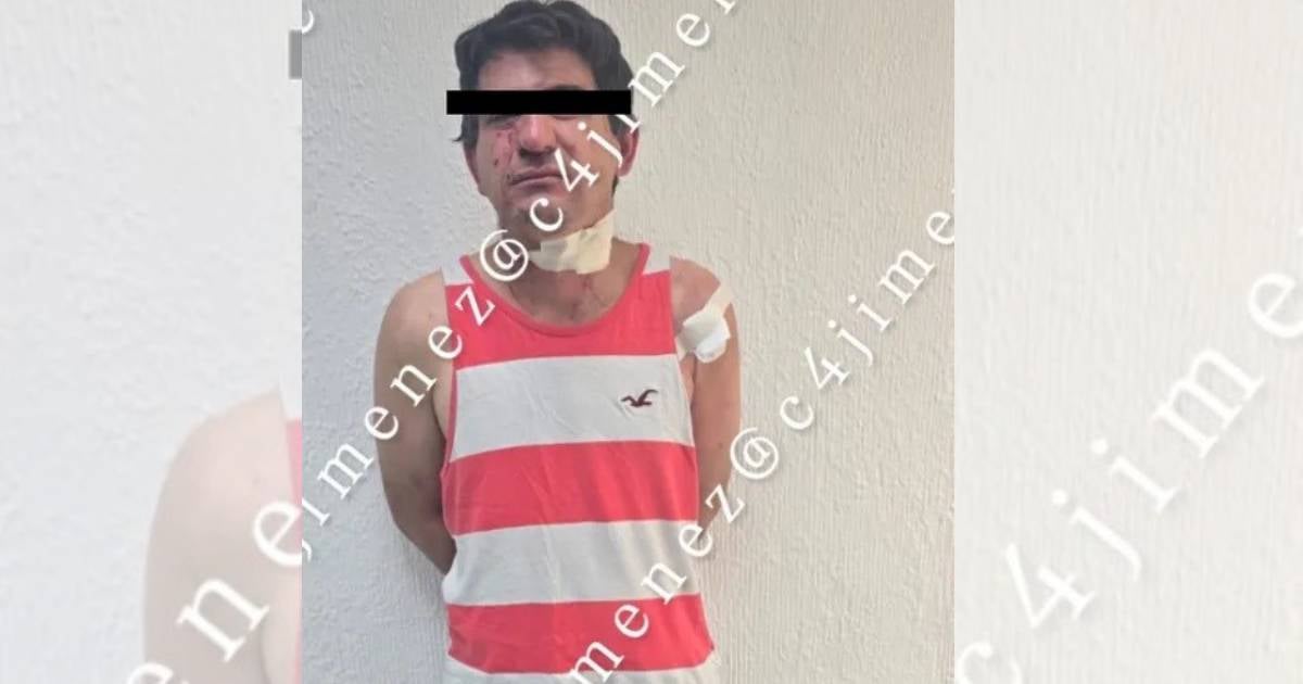 Attacks his partner and threatens police with "the curse of his saints": This is how a Cuban was arrested in Mexico