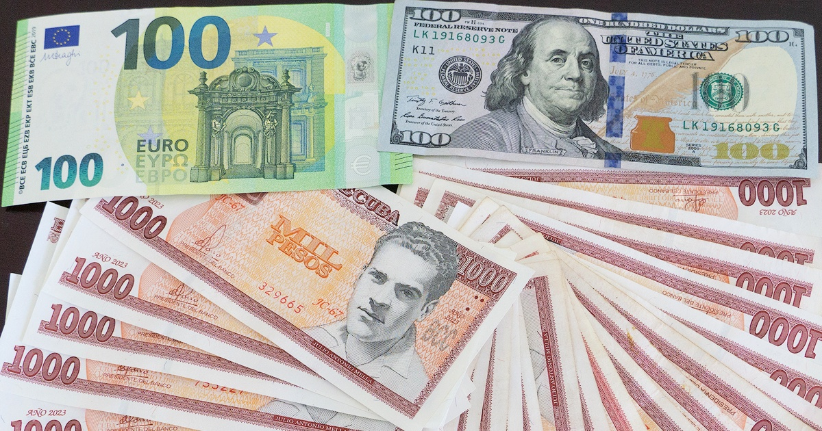 This is how the informal market is evolving: The price of the dollar and the euro rises in Cuba