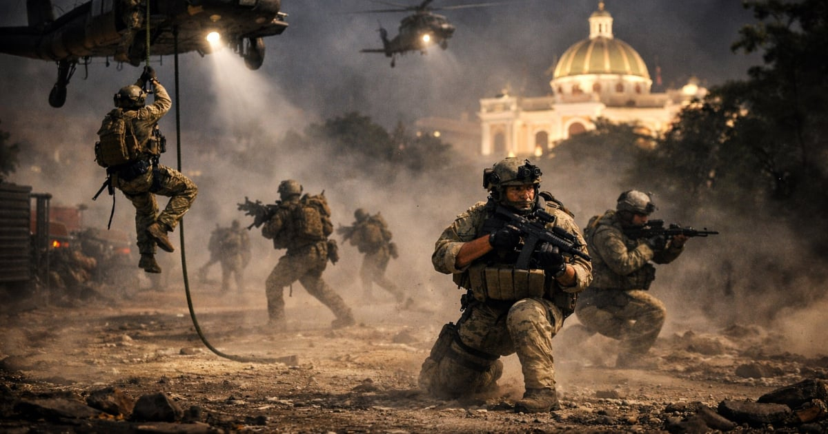 Seven U.S. Military Personnel Injured in Operation to Capture Nicolás Maduro