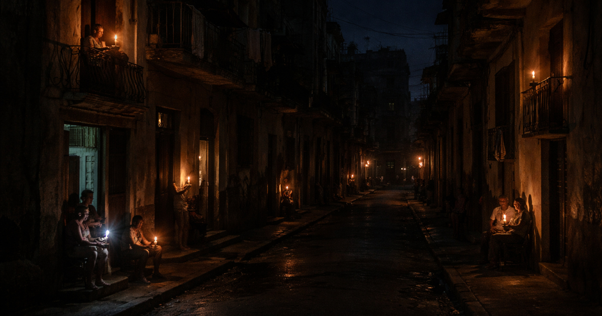 Blackouts in Cuba persist: With Maduro or without Maduro, the island remains without power