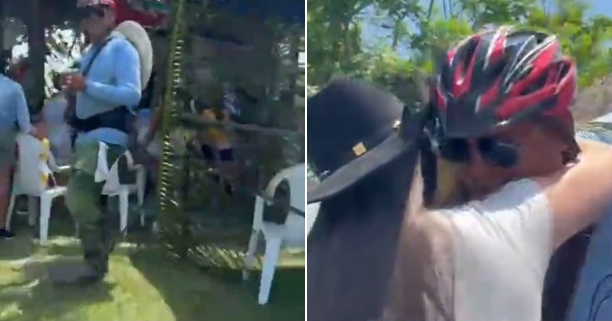 Cubana regresa de sorpresa y protagoniza emotivo reencuentro familiar en TikTok