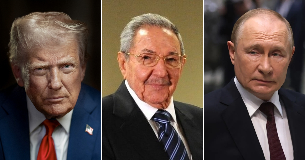 Mensaje a Ra&uacute;l Castro: "Cambiar a Putin por Trump acabar&iacute;a con el sufrimiento del pueblo cubano"