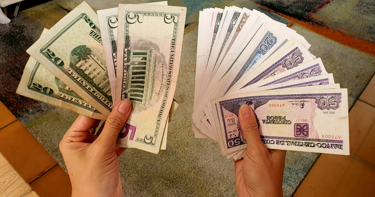 New rise of the dollar in the informal market widens the gap with the official rate of the Central Bank of Cuba