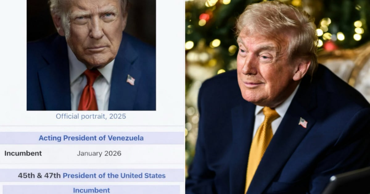 Trump Declares Himself "Interim President of Venezuela" in Viral Post