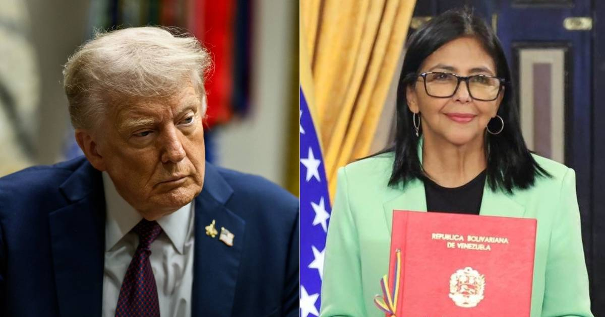 Delcy Rodríguez Challenges Trump's Claim as "Interim President of Venezuela"