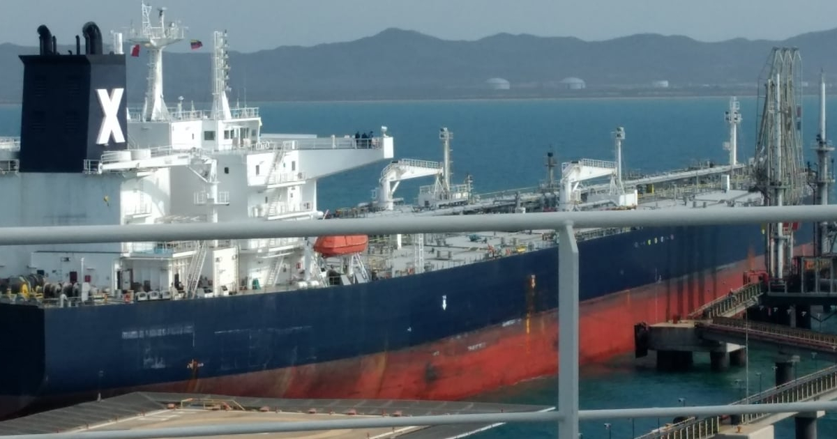 Two Chinese supertankers reverse course and cancel their trip to Venezuela to load crude oil