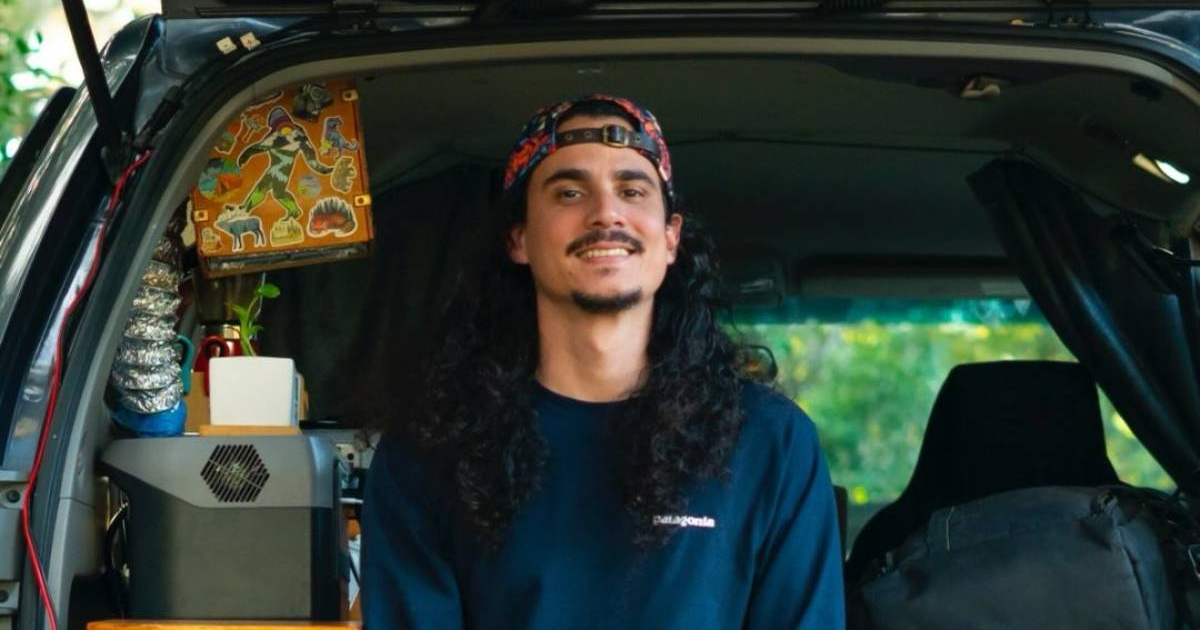 Cuban in the U.S. aims to travel the country in his own home: "You can live differently."