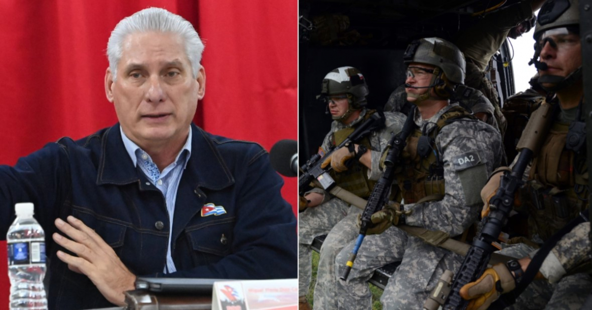 D&iacute;az-Canel llama cobardes a los militares que capturaron a Maduro y mataron a escoltas cubanos
