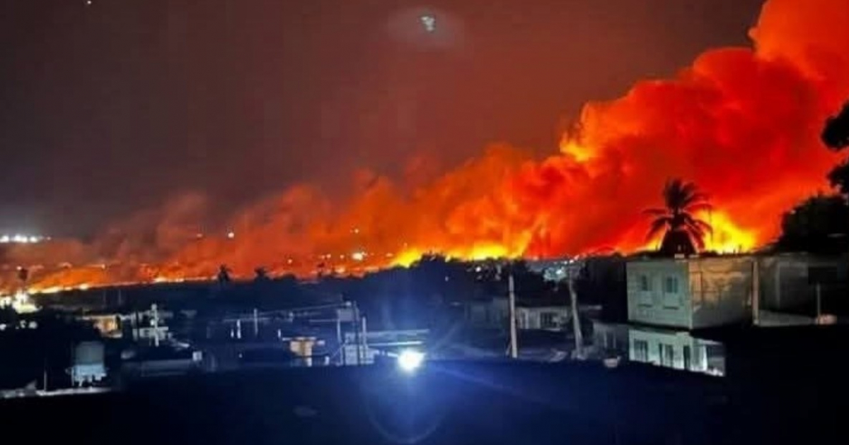 Reportan incendio &ldquo;de alarmantes proporciones&rdquo; en Matanzas 
