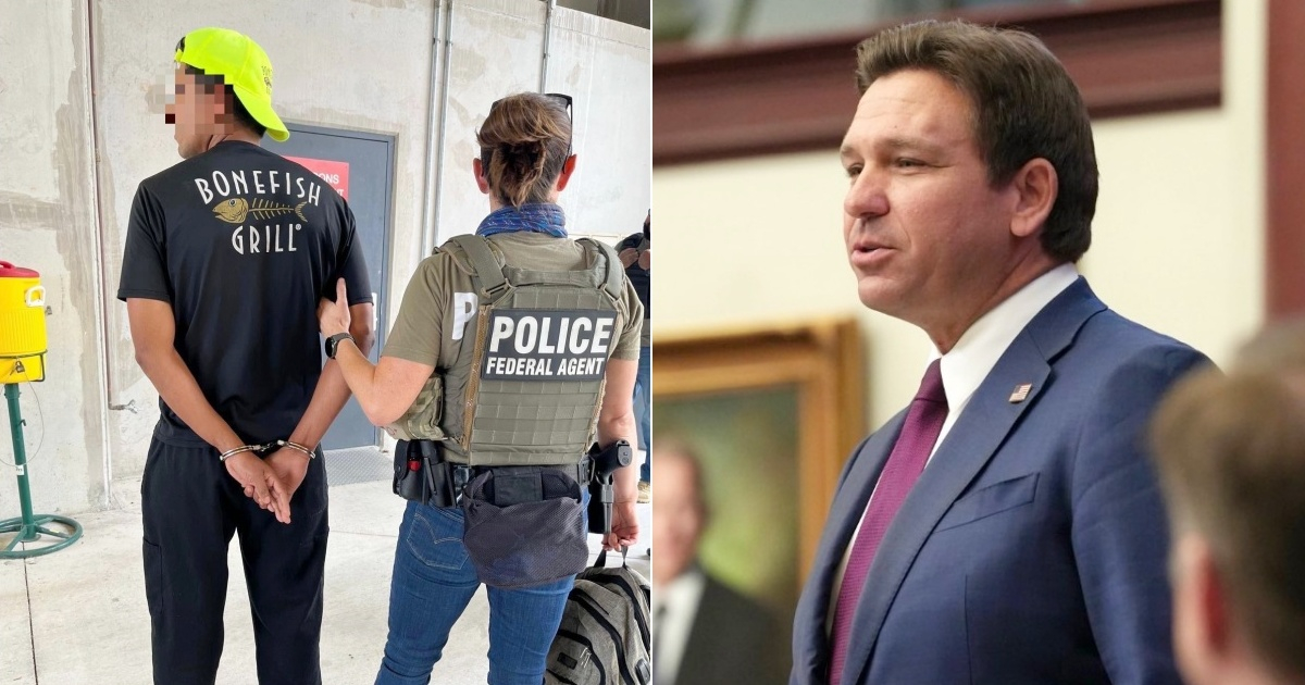 DeSantis stands tall and reveals the number of migrants arrested in Florida over nine months: There are more on the way