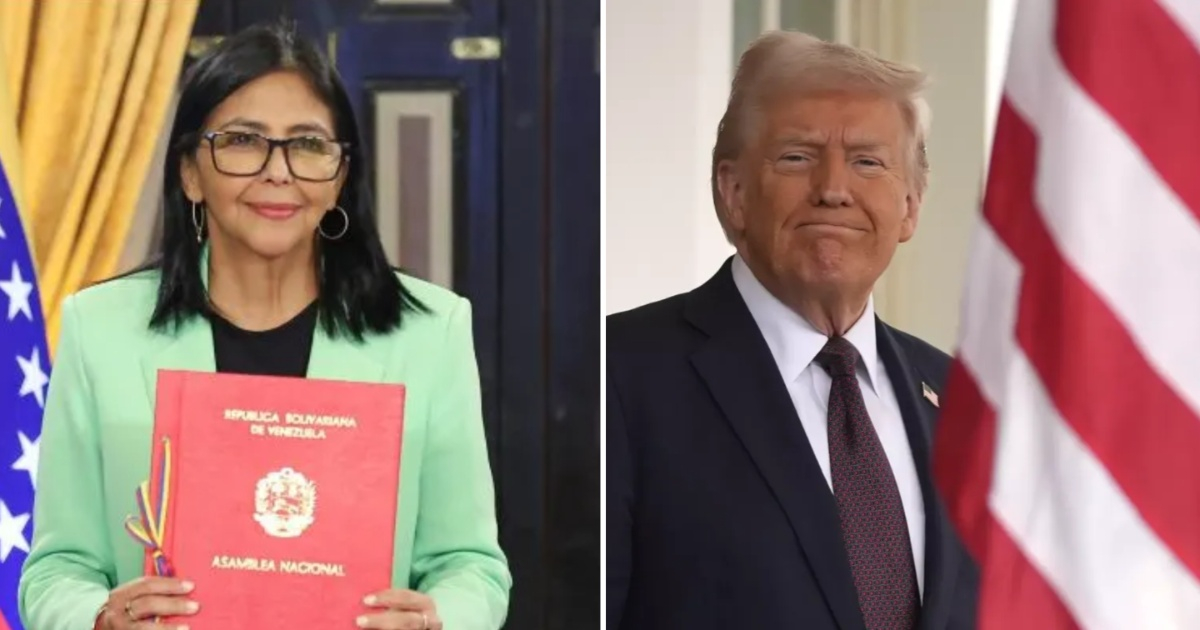 Trump Praises Delcy Rodríguez in Lengthy Phone Call