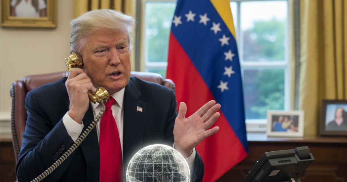 Trump celebrates a “spectacular” alliance between the U.S. and Venezuela