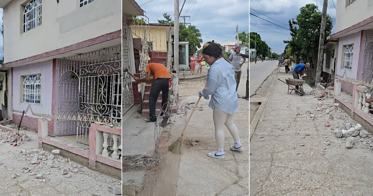 Cuban woman returns from the U.S. shows the renovation of her house in Cuba: "I know I won't regret it."