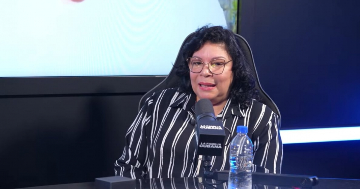 Actress María Teresa Pina blasts the Cuban regime and its accomplices: "They are cynically and cruelly destroying a people."