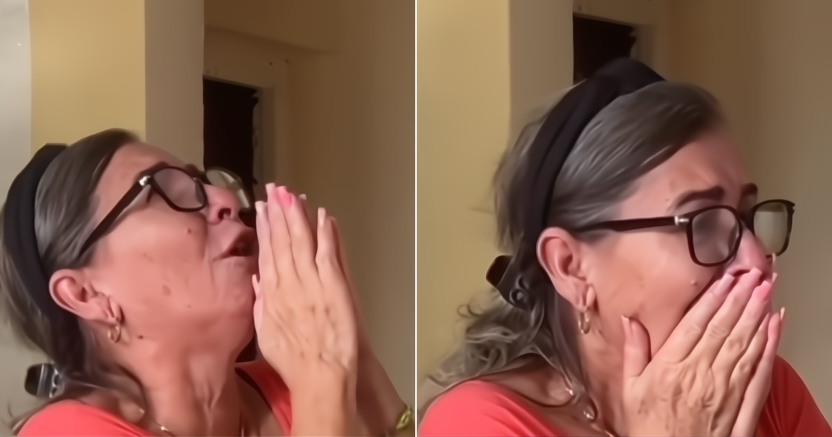 Her daughter lives outside of Cuba, but the news traveled in a package: This is how she reacted upon discovering that she would be a grandmother