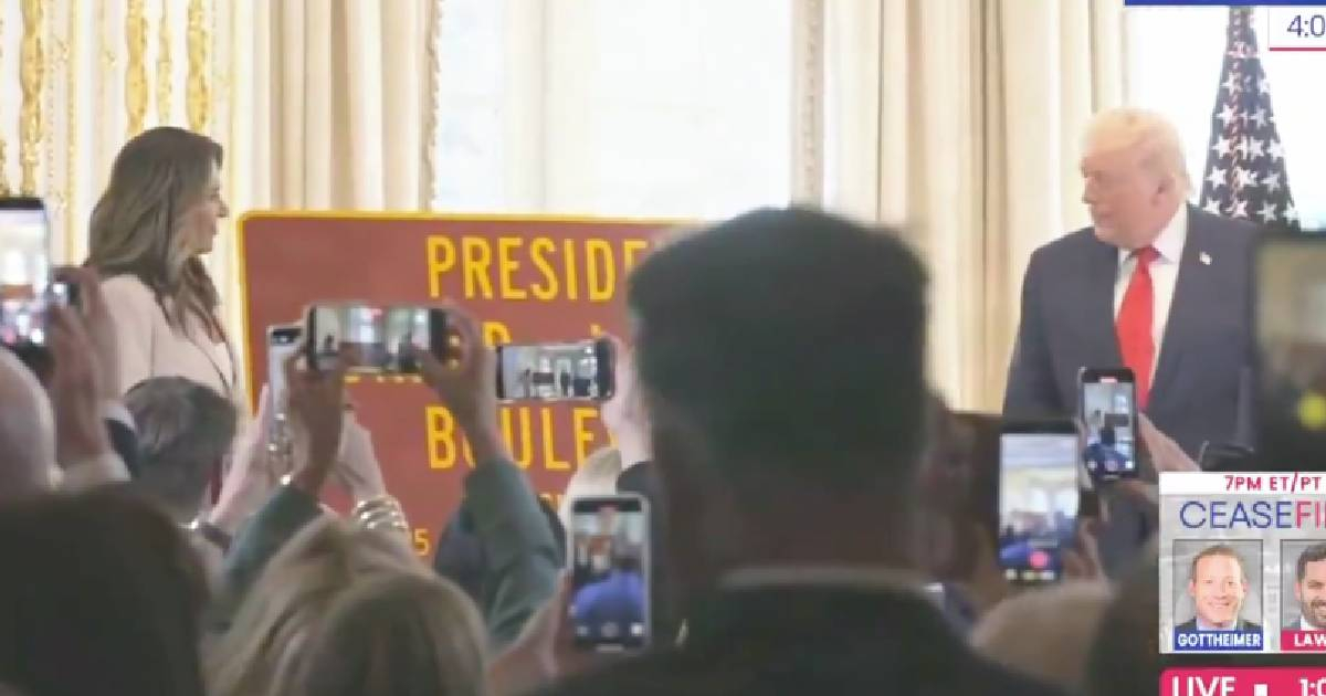 "I love the people of Florida": the 'Donald Trump Boulevard' is inaugurated in Palm Beach