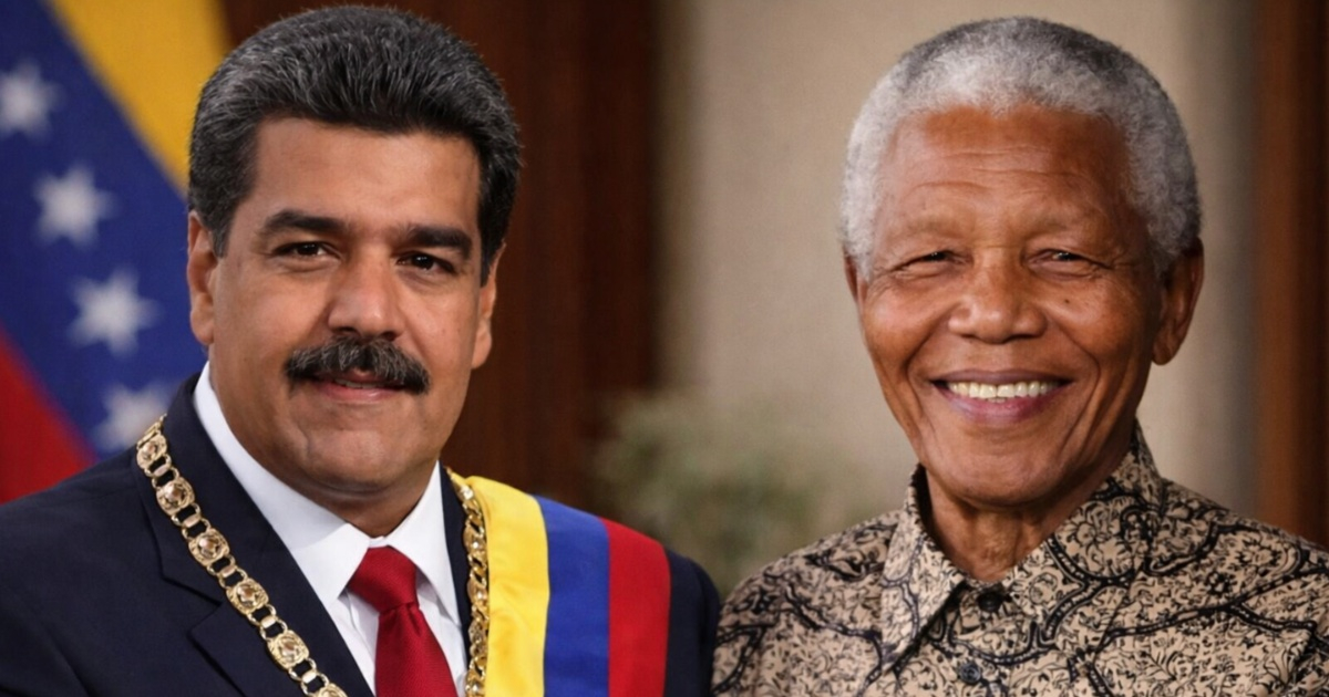 Unusual comparison: Cuban professor presents Maduro as Mandela's heir
