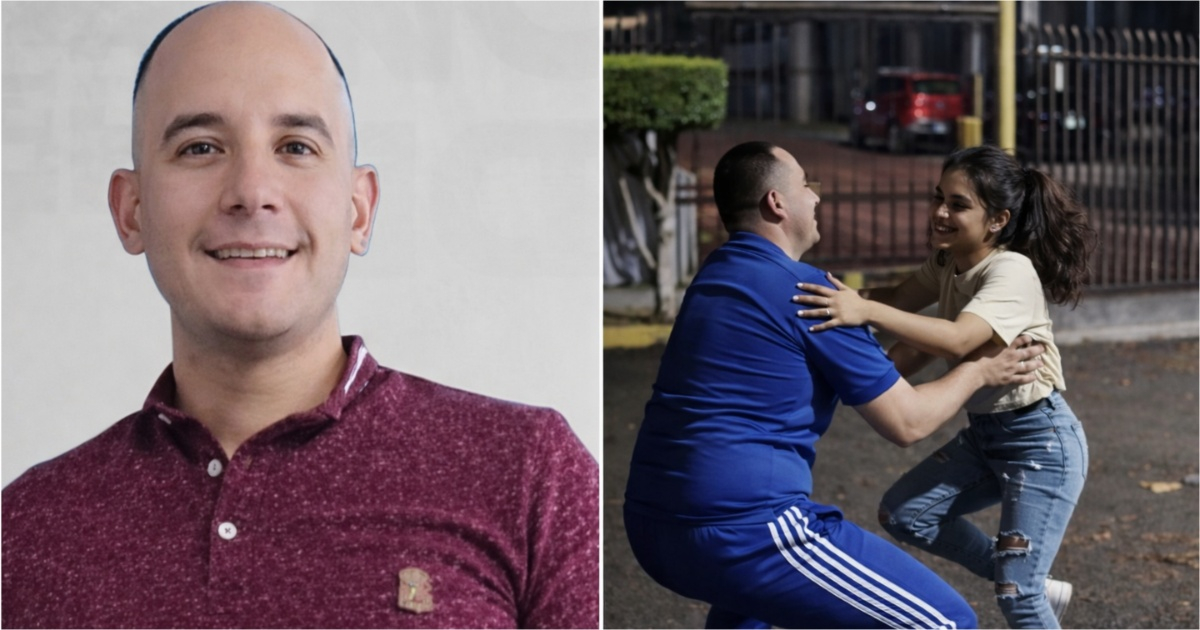 Thus was the emotional reunion of the Venezuelan political prisoner with his daughter after being released from prison