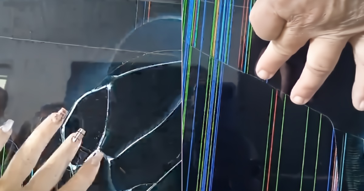 Two TVs Sent from the U.S. to Cuba Arrive Completely Smashed