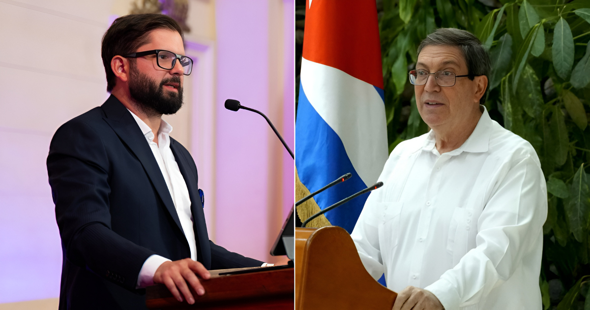 Bruno Rodríguez accuses the socialist Boric of "political opportunism" after criticizing the Cuban regime