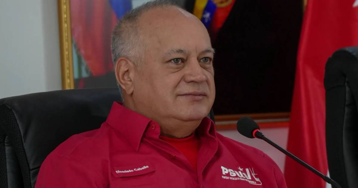 Diosdado Cabello denounces a "fake news war" aimed at discrediting the government in Venezuela