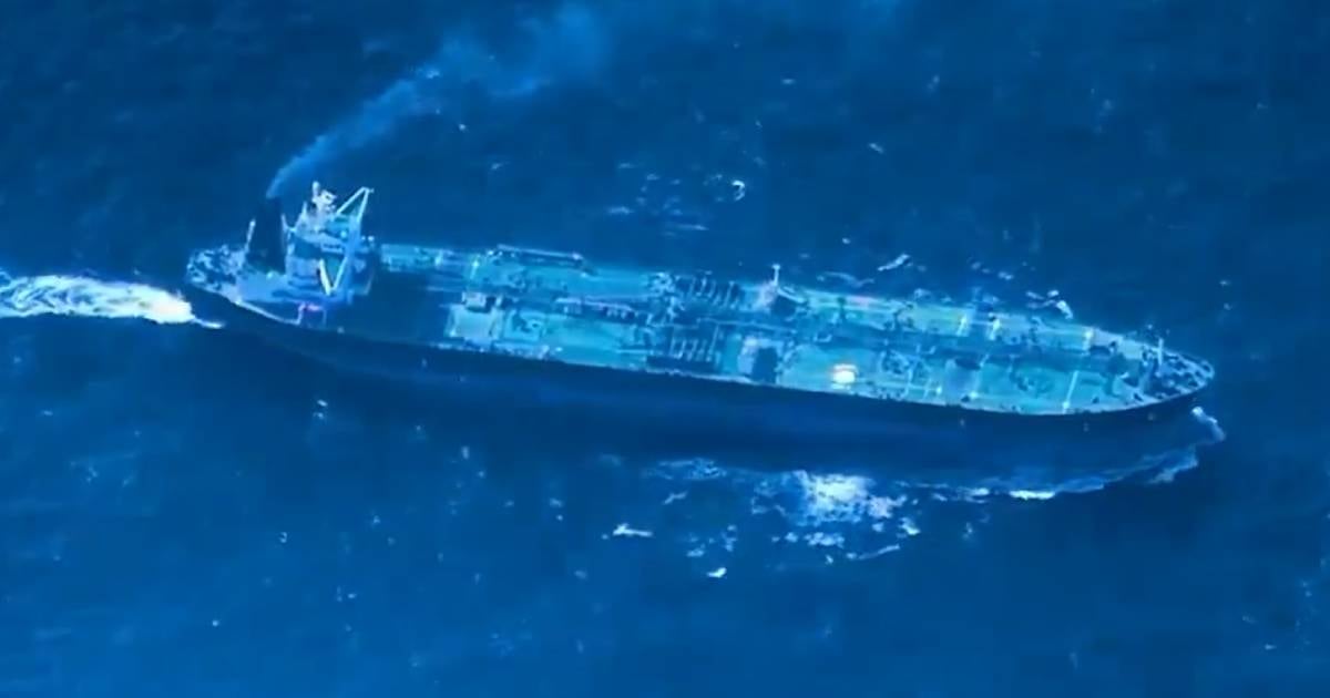 The U.S. intercepts another oil tanker in the Caribbean and issues a message regarding the oil coming from Venezuela