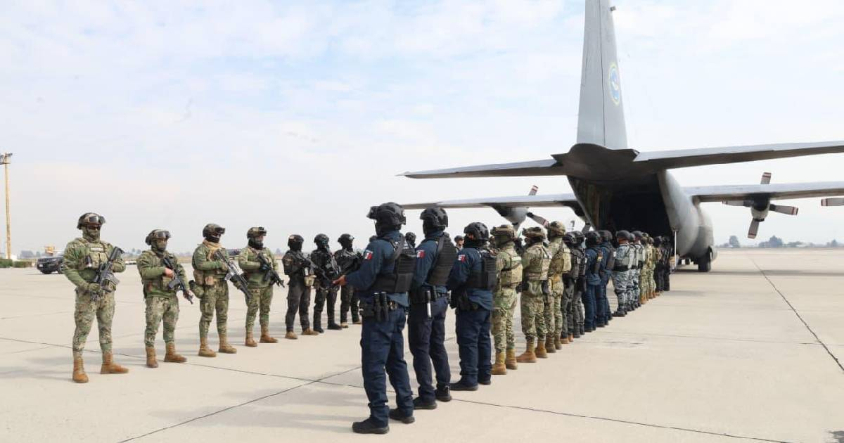 Mexico sends 37 alleged criminals and drug traffickers to the U.S. to be tried