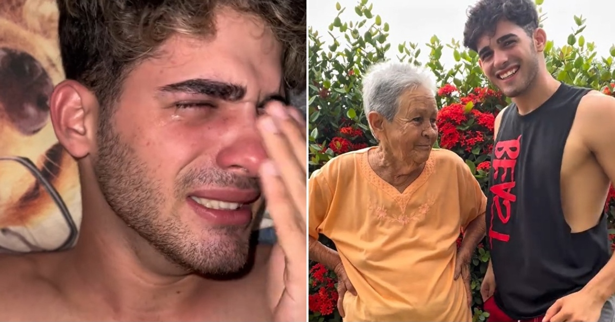 Young Man Overwhelmed by Grandmother's Passing in Cuba: "My Greatest Fear Was Not Seeing You Before You Left"