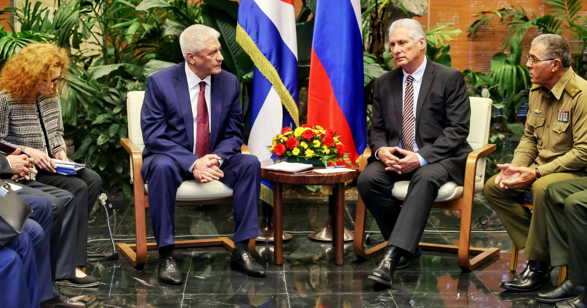 Why is Kolokoltsev in Havana?