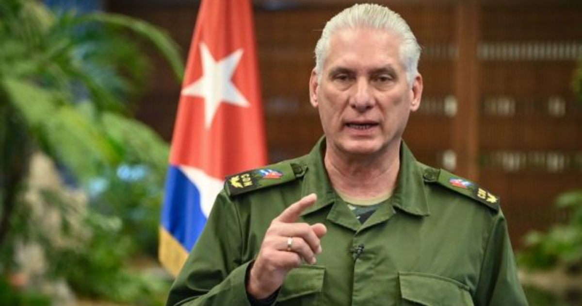 Díaz-Canel calls on party members to "be at the forefront of solving problems," and Cubans respond: "The problems of Cuba are you."