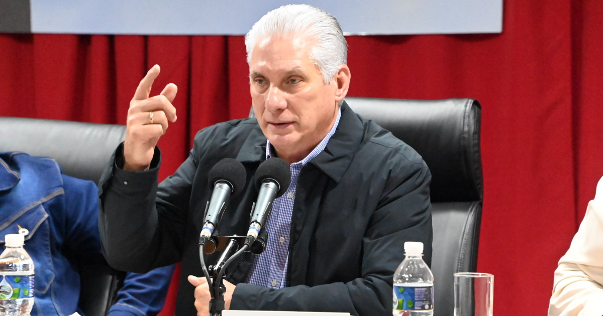 Díaz-Canel calls for a "change of mindset" as a solution to the crisis in Cuba