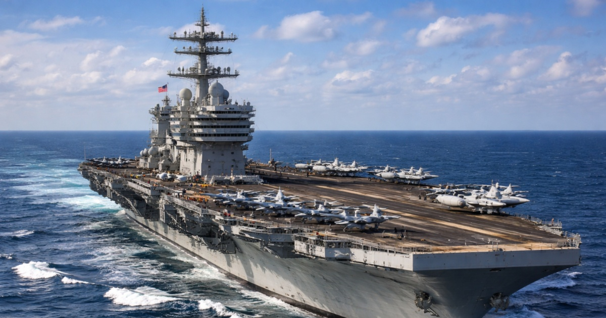 Is the U.S. aircraft carrier in Cuban or international waters? Let us explain