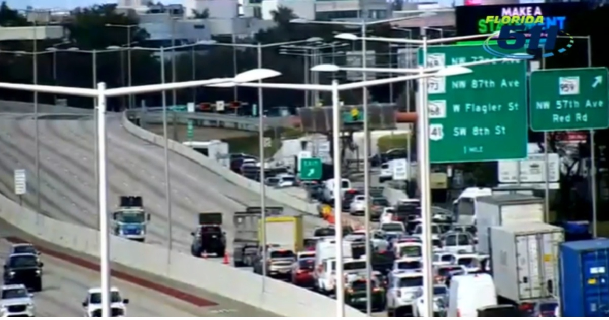 Fatal Collision in Miami Halts Traffic on Dolphin Expressway