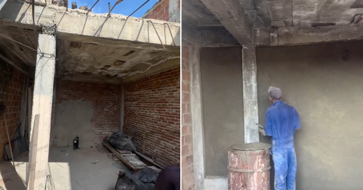 "If I could, you can too": this is how he builds his room in Cuba thanks to social media