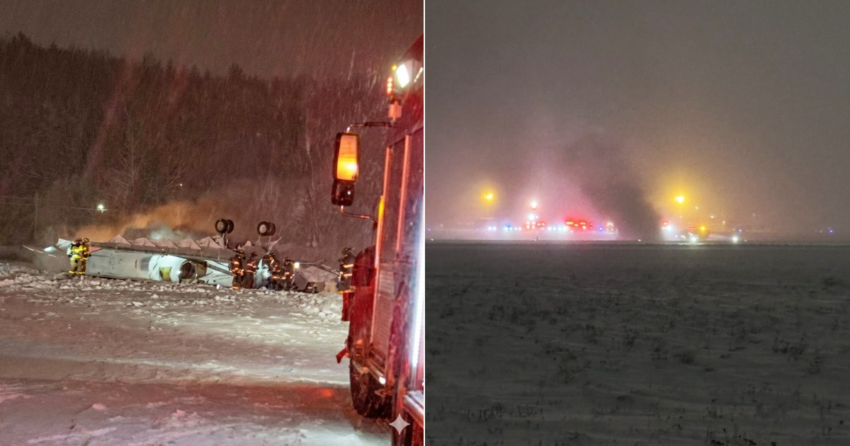 A private plane crashes in the U.S. with eight people on board.