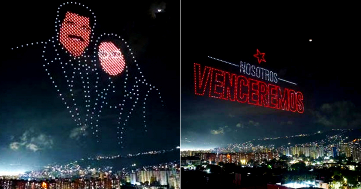 "These drones have more energy than all of Havana": Cubans mock a Cubadebate post about Maduro