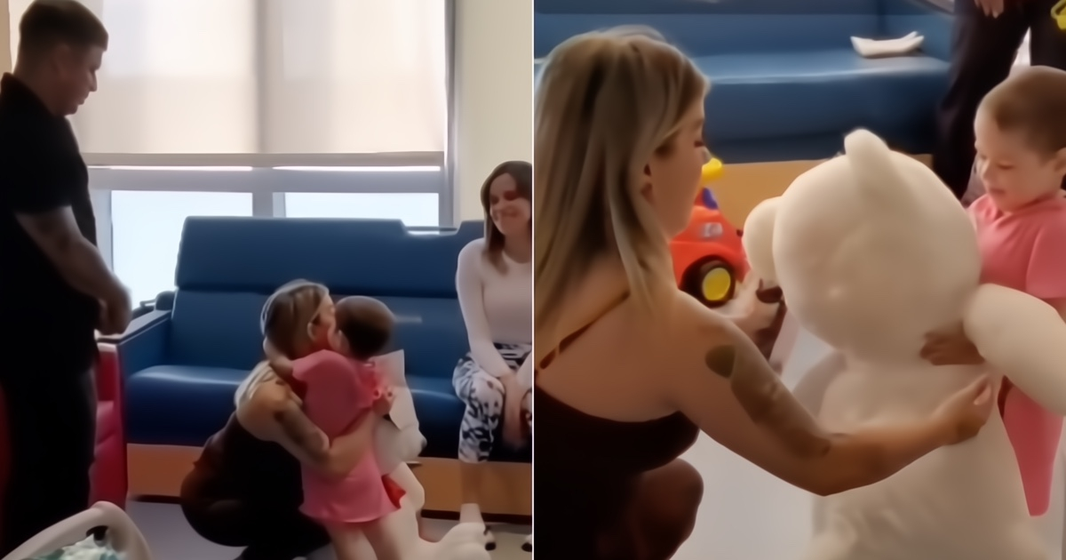 Claudia Artiles and Ultrack surprise Mía, the Cuban girl who just arrived in Miami and is fighting against cancer