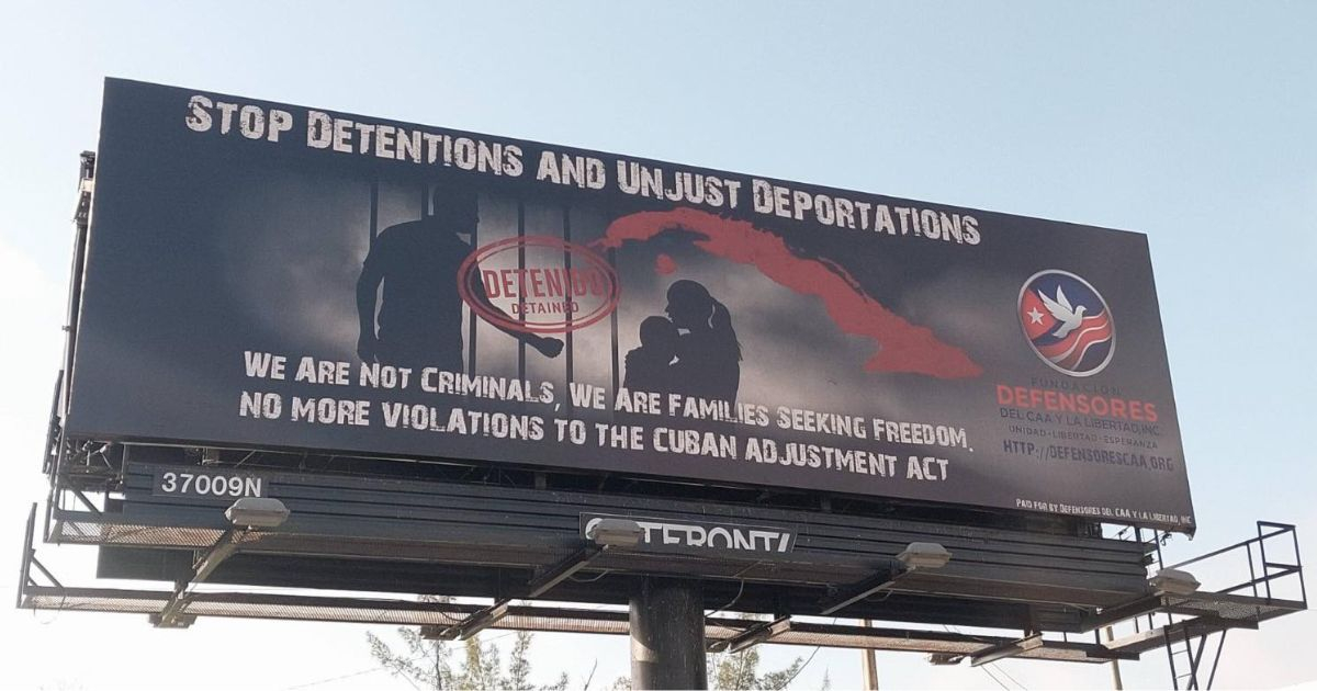 Cuban Families in Miami Demand Respect for Adjustment Act in New Campaign