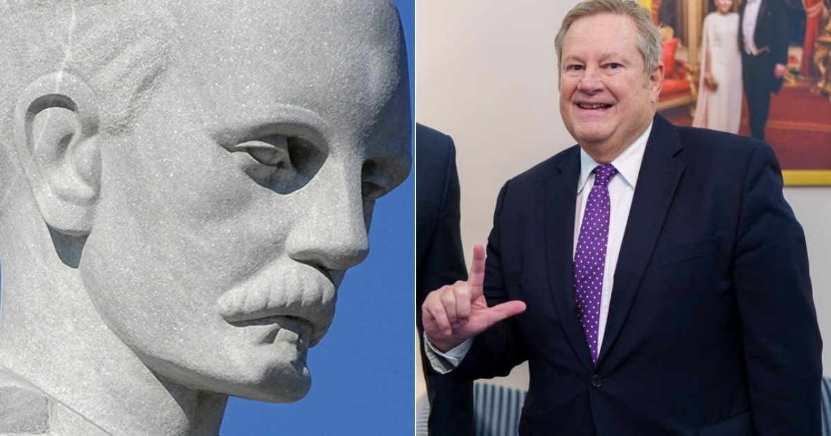 Mike Hammer: "Martí inspires the creation of a free, dignified, and prosperous Cuba."