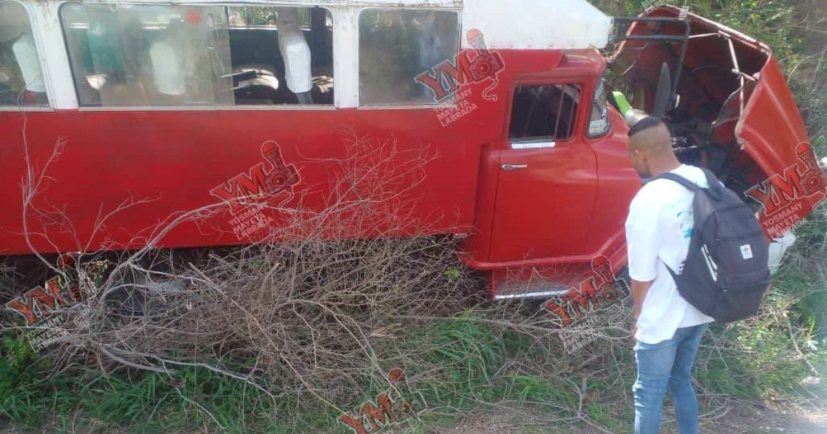 Passenger bus accident reported in Santiago de Cuba