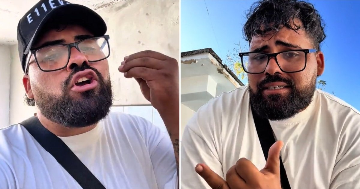 They criticize him for "living well" in Cuba, and he responds without filters: "If I were a millionaire, I wouldn't live here."