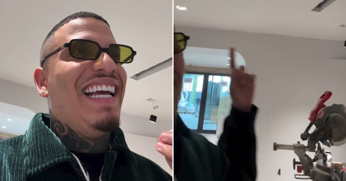 Oniel Bebeshito Shows Off Progress on His New Miami Home: "I'm Super Happy"