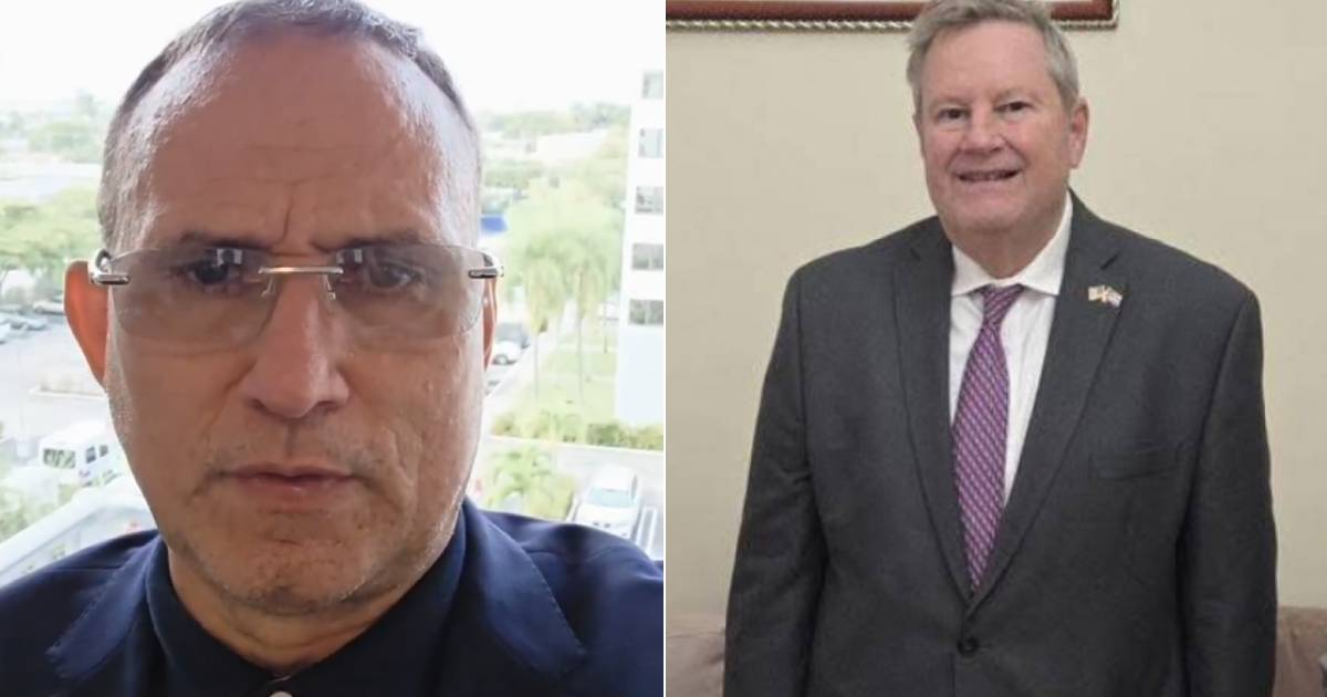 José Daniel Ferrer calls for a peaceful response following an act of repudiation against Mike Hammer in Trinidad