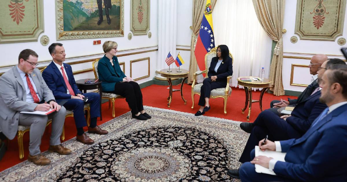 The U.S. chargé d'affaires reminds Delcy Rodríguez of the "three phases" proposed by Rubio for Venezuela